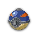 Sprite della Mega Ball di Hisui, Ball artigianale di Leggende Pokémon Arceus